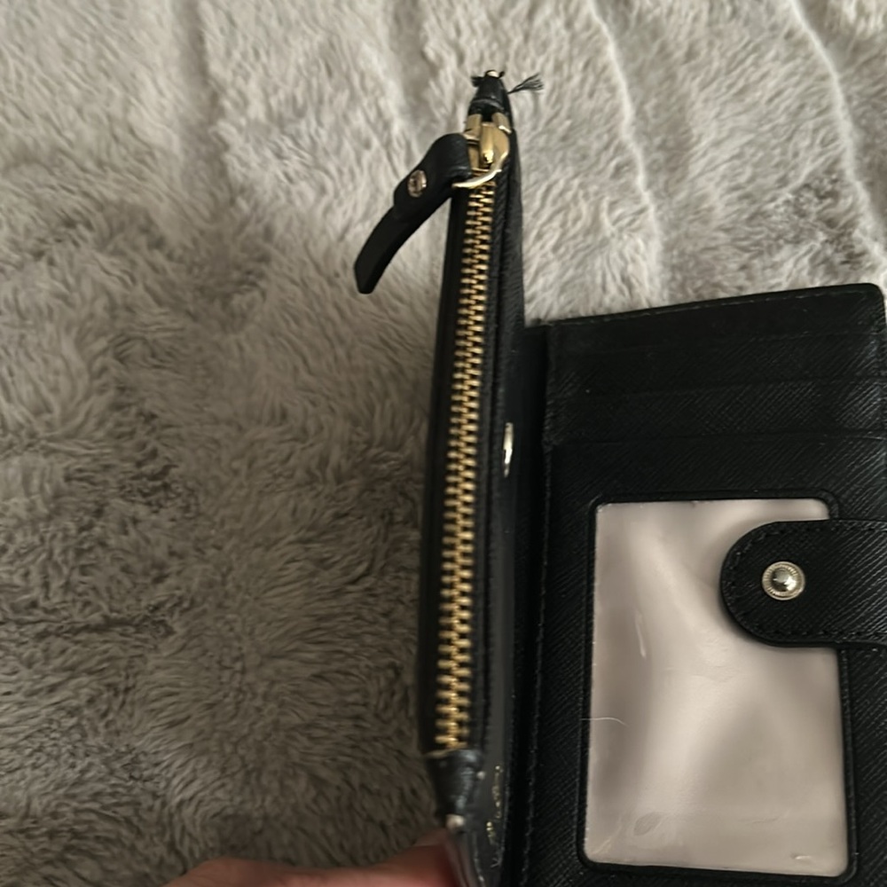 Kate Spade Black and White Heart Clutch - Picture 4 of 7